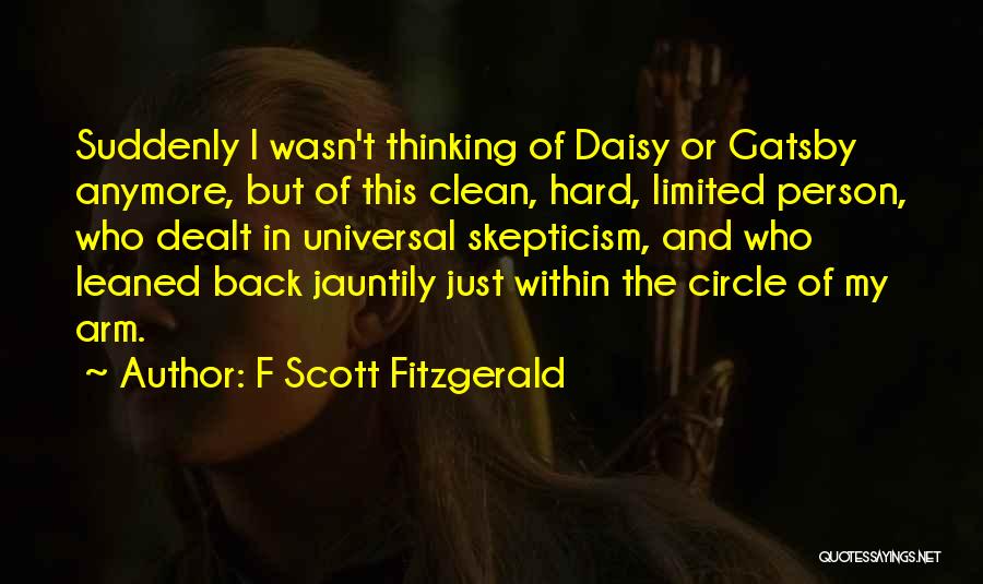 Daisy Great Gatsby Quotes By F Scott Fitzgerald