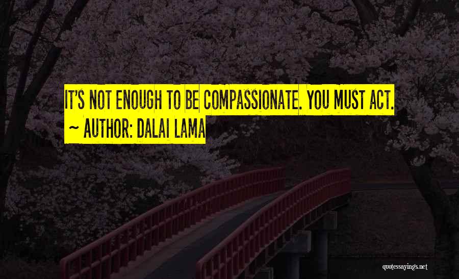 Dalai Lama's Quotes By Dalai Lama