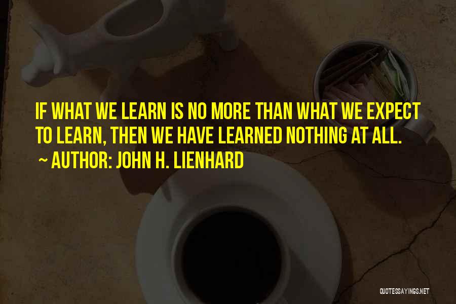 Dalail Al Khayrat Quotes By John H. Lienhard