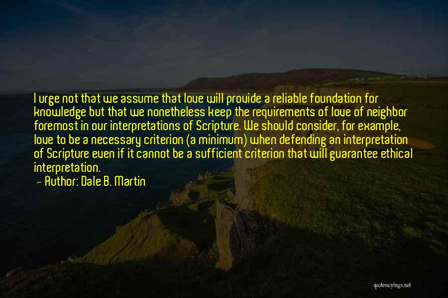 Dale B. Martin Quotes 1826745