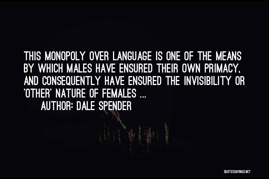 Dale Spender Quotes 951976