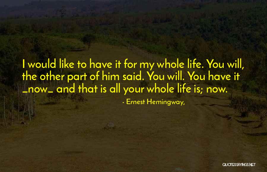 Dalebrook Tidal Pool Quotes By Ernest Hemingway, Dalebrook Tidal Pool Quotes By Ernest Hemingway,