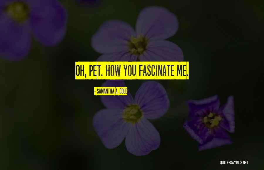Dalemans Openhaarden Quotes By Samantha A. Cole Dalemans Openhaarden Quotes By Samantha A. Cole