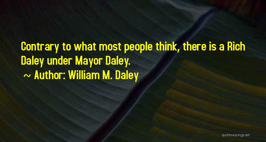 Daley Quotes By William M. Daley