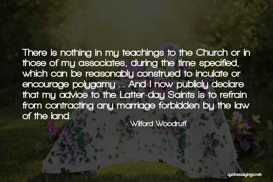 Daljine Maja Quotes By Wilford Woodruff Daljine Maja Quotes By Wilford Woodruff