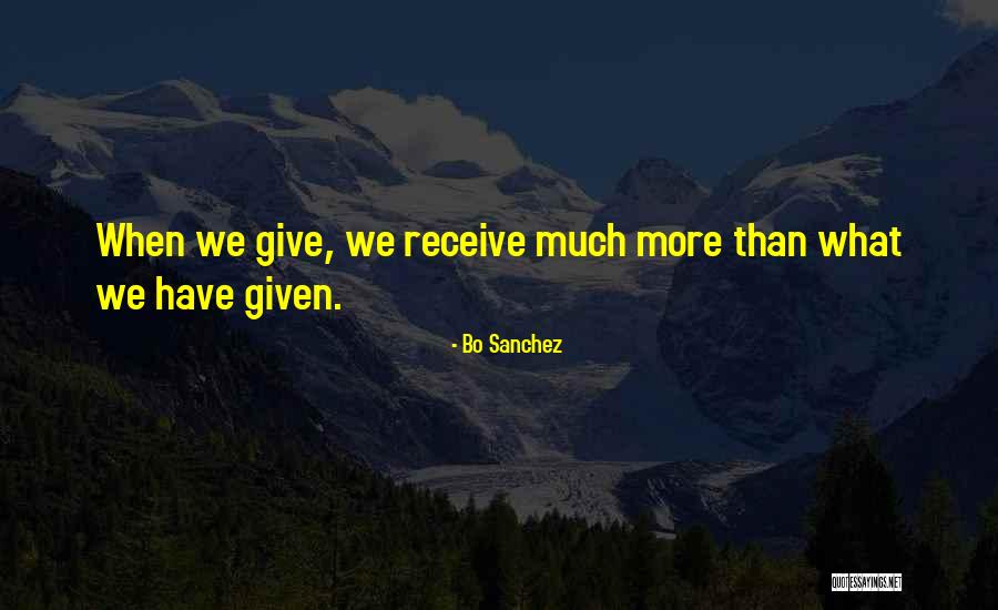Dallass Quotes By Bo Sanchez Dallass Quotes By Bo Sanchez