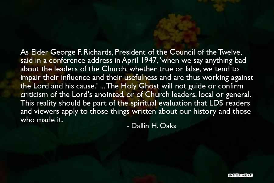 Dallin H. Oaks Quotes 1820757 Dallin H. Oaks Quotes 1820757