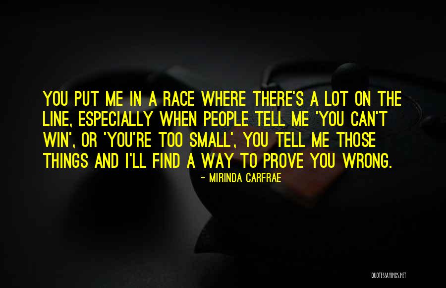 Daltria Quotes By Mirinda Carfrae Daltria Quotes By Mirinda Carfrae
