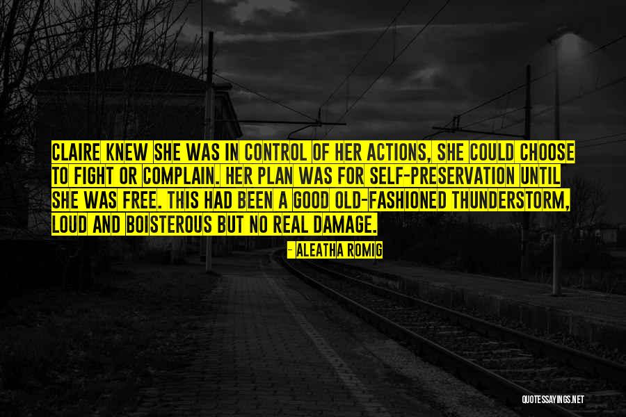 Damage Control Quotes By Aleatha Romig