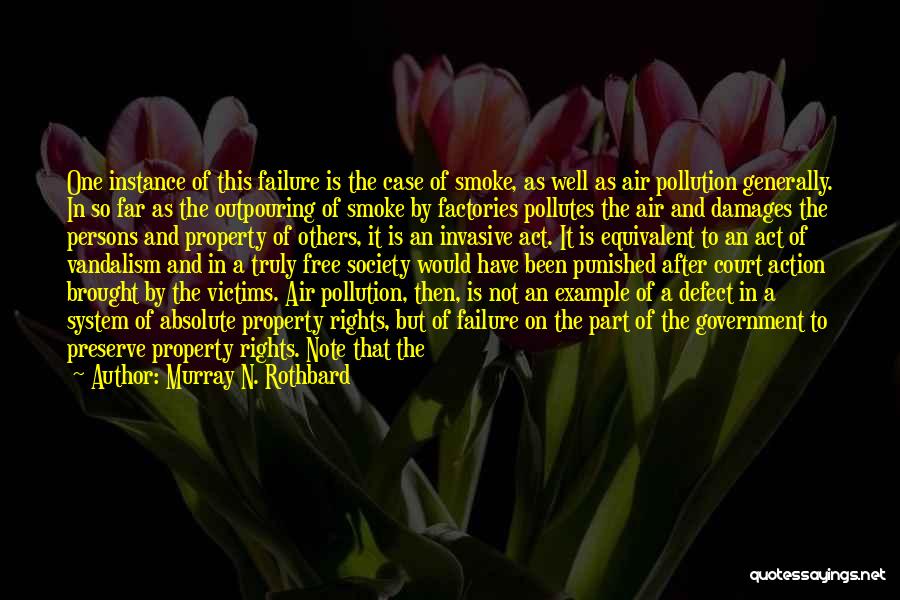 Damage Control Quotes By Murray N. Rothbard