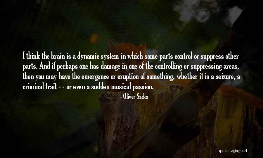 Damage Control Quotes By Oliver Sacks