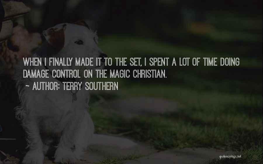 Damage Control Quotes By Terry Southern