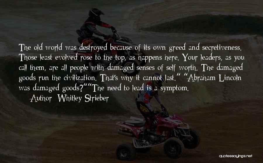 Damaged Goods Quotes By Whitley Strieber