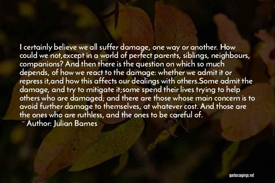 Damaged Quotes By Julian Barnes