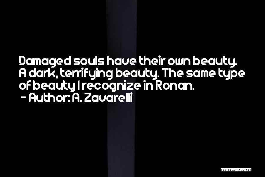 Damaged Souls Quotes By A. Zavarelli