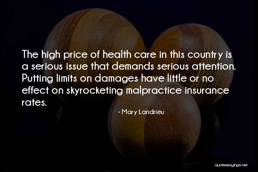 Damages Quotes By Mary Landrieu