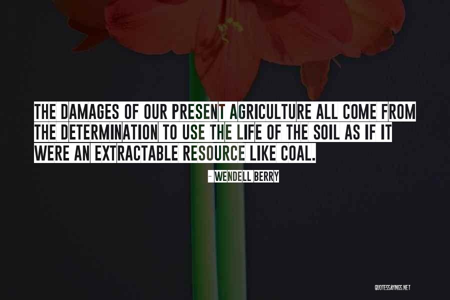 Damages Quotes By Wendell Berry