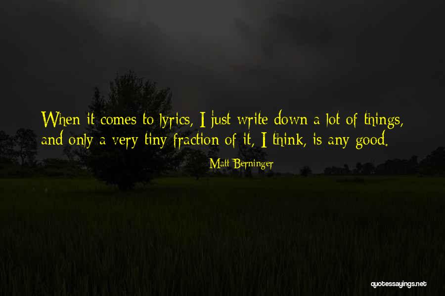 Damaging Effects Of Ego Quotes By Matt Berninger Damaging Effects Of Ego Quotes By Matt Berninger