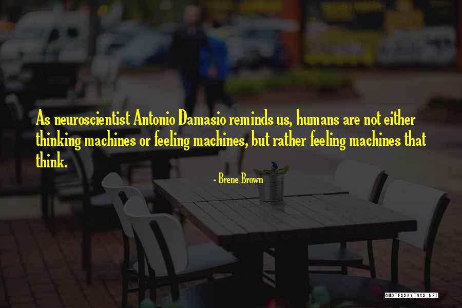 Damasio Antonio Quotes By Brene Brown Damasio Antonio Quotes By Brene Brown