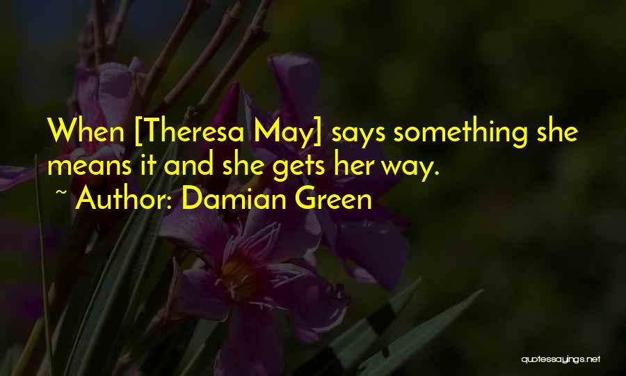 Damian Green Quotes 1280397