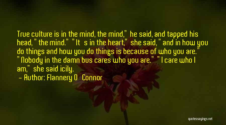 Damn Care Quotes By Flannery O'Connor