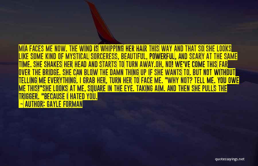 Damn She's Beautiful Quotes By Gayle Forman