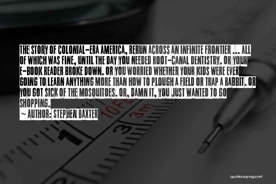 Damn You Fine Quotes By Stephen Baxter