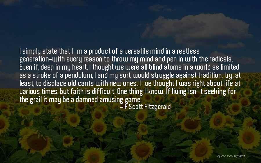 Damned Life Quotes By F Scott Fitzgerald