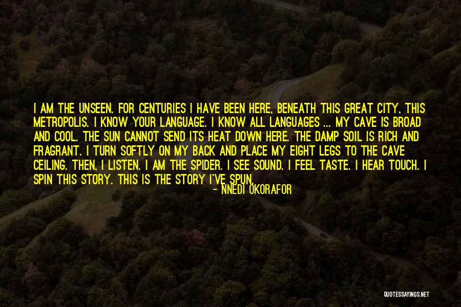 Damp Soil Quotes By Nnedi Okorafor Damp Soil Quotes By Nnedi Okorafor