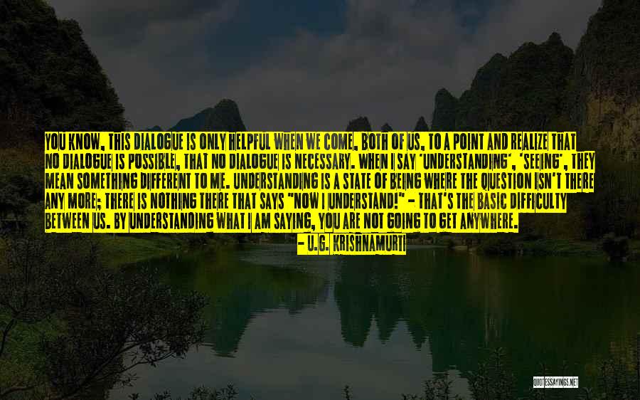 Damp Survey Quotes By U.G. Krishnamurti Damp Survey Quotes By U.G. Krishnamurti