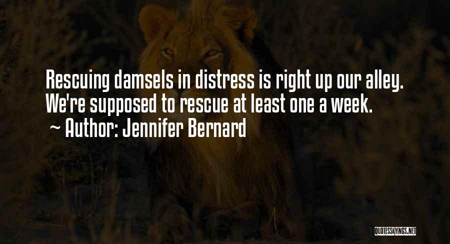 Damsels In Distress Quotes By Jennifer Bernard