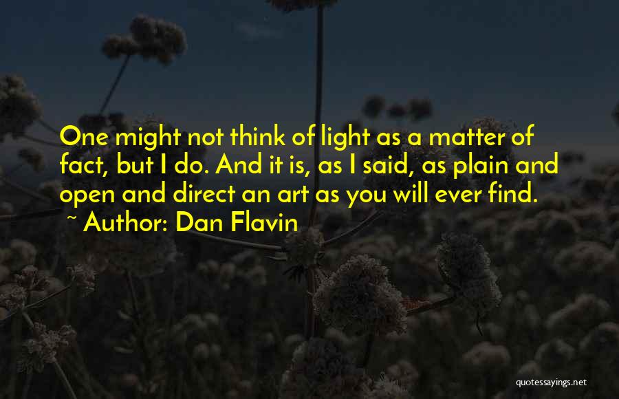 Dan Flavin Quotes 1042833