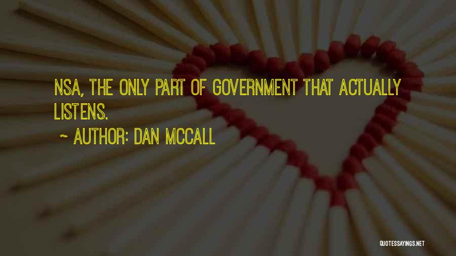 Dan McCall Quotes 89684