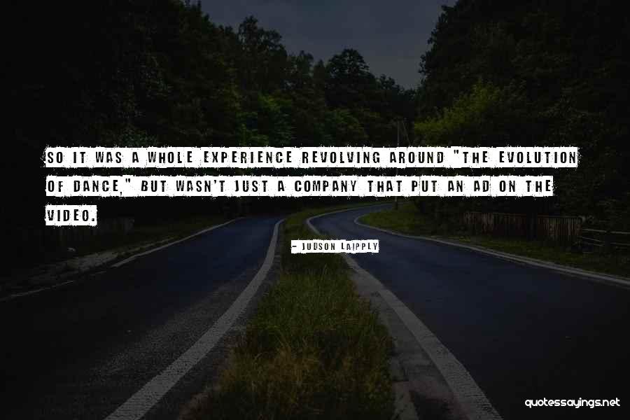 Dance Ad Quotes By Judson Laipply Dance Ad Quotes By Judson Laipply