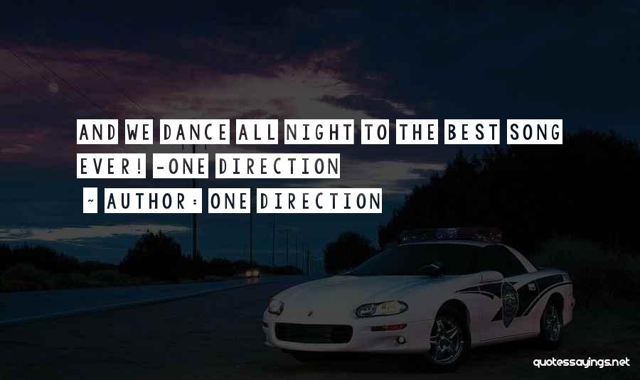 Dance All Night Quotes By One Direction