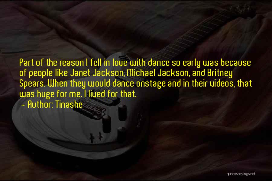 Dance By Michael Jackson Quotes By Tinashe