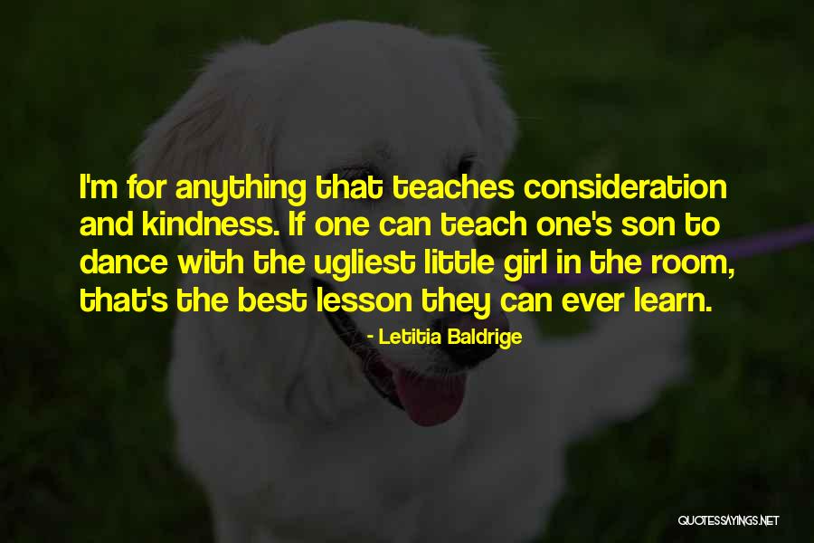 Dance Lesson Quotes By Letitia Baldrige Dance Lesson Quotes By Letitia Baldrige