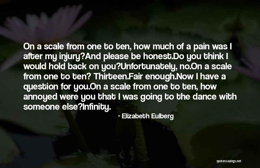 Dance Pain Quotes By Elizabeth Eulberg Dance Pain Quotes By Elizabeth Eulberg
