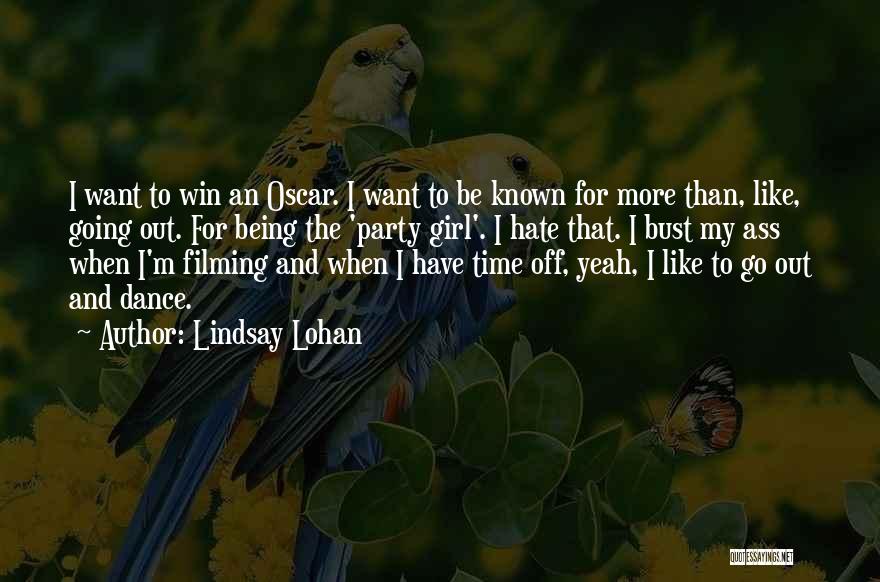 Dance Party Quotes By Lindsay Lohan