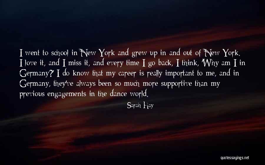 Dance School Quotes By Sarah Hay Dance School Quotes By Sarah Hay