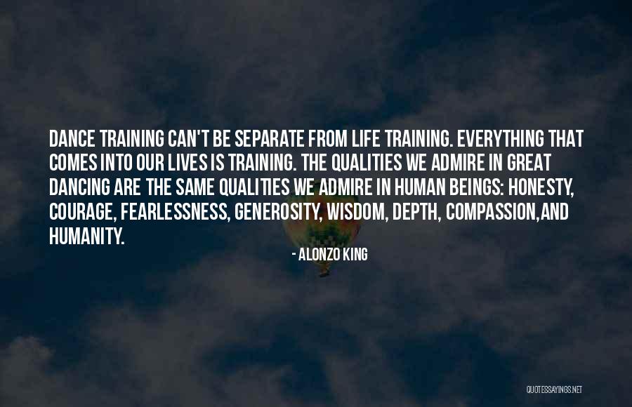Dance Training Quotes By Alonzo King Dance Training Quotes By Alonzo King