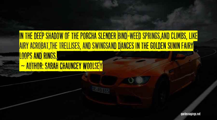 Dances Quotes By Sarah Chauncey Woolsey