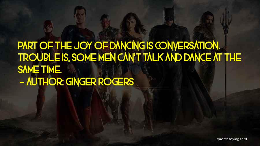 Dancing And Joy Quotes By Ginger Rogers