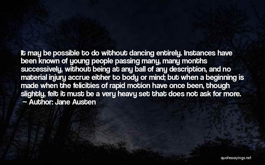 Dancing And Joy Quotes By Jane Austen