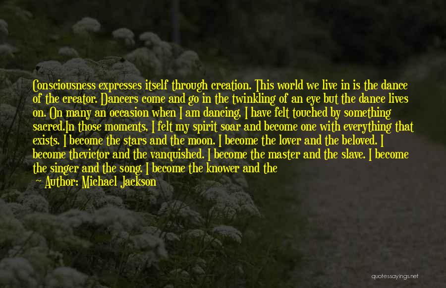 Dancing And Joy Quotes By Michael Jackson