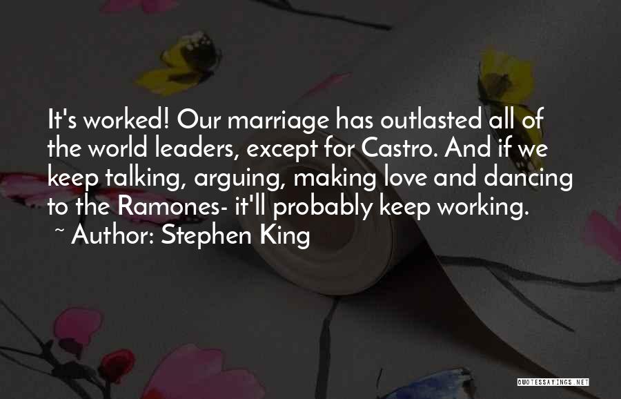 Dancing And Marriage Quotes By Stephen King