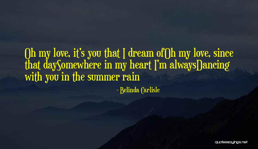 Dancing The Dream Quotes By Belinda Carlisle