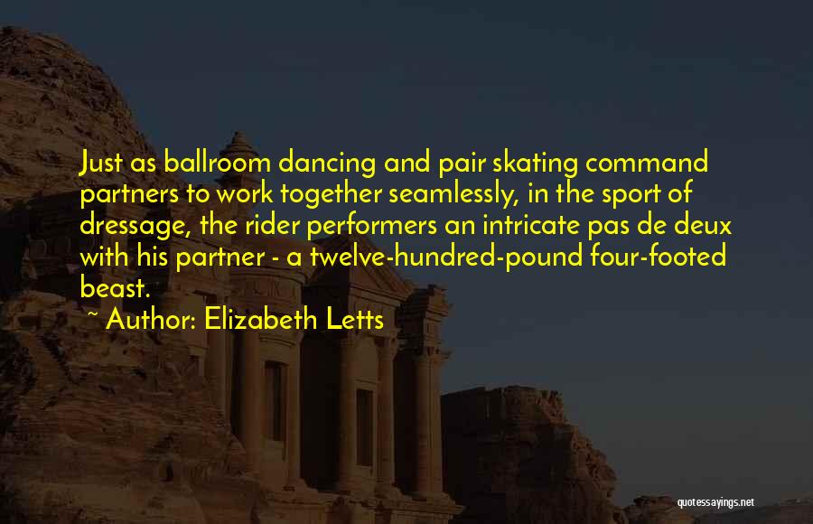 Dancing With Your Partner Quotes By Elizabeth Letts