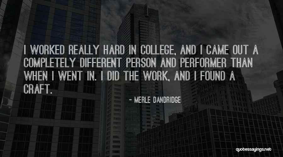 Dandridge Quotes By Merle Dandridge Dandridge Quotes By Merle Dandridge