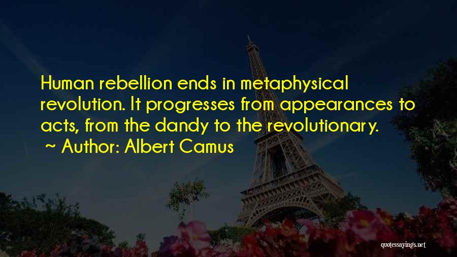 Dandy Quotes By Albert Camus